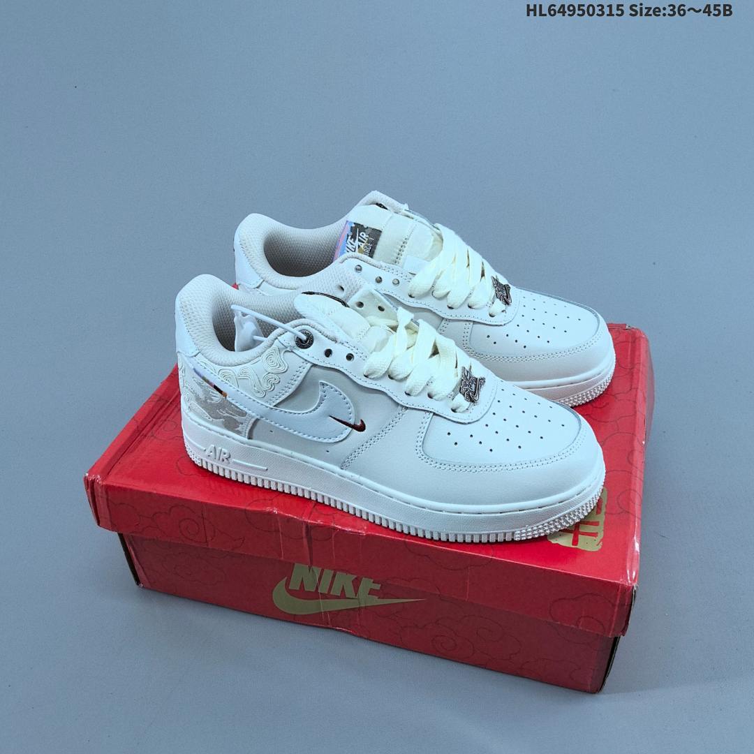 Nike Air Force 1& x27;07 CNY -011 Size 36.5 37.5 3