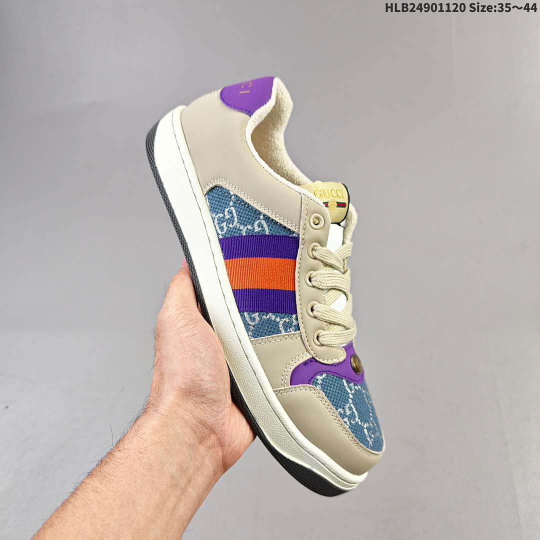 Gucci Distressed Screener sneaker HLB24901120 Size - foto 5