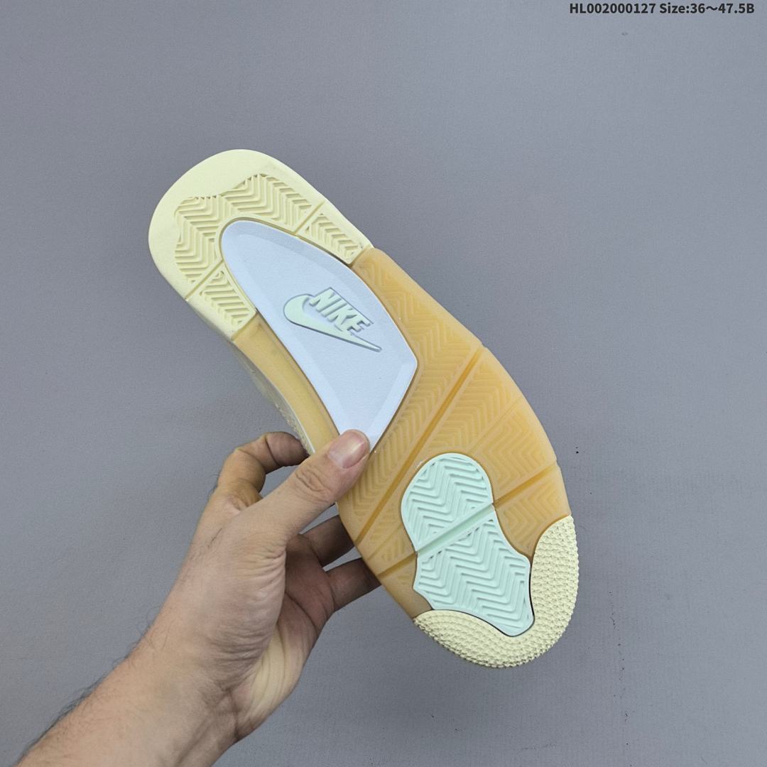 Off-White™ x Air Jordan 4 Retro "Cream Sail OW" AJ4 4 aj4 4 - foto 4