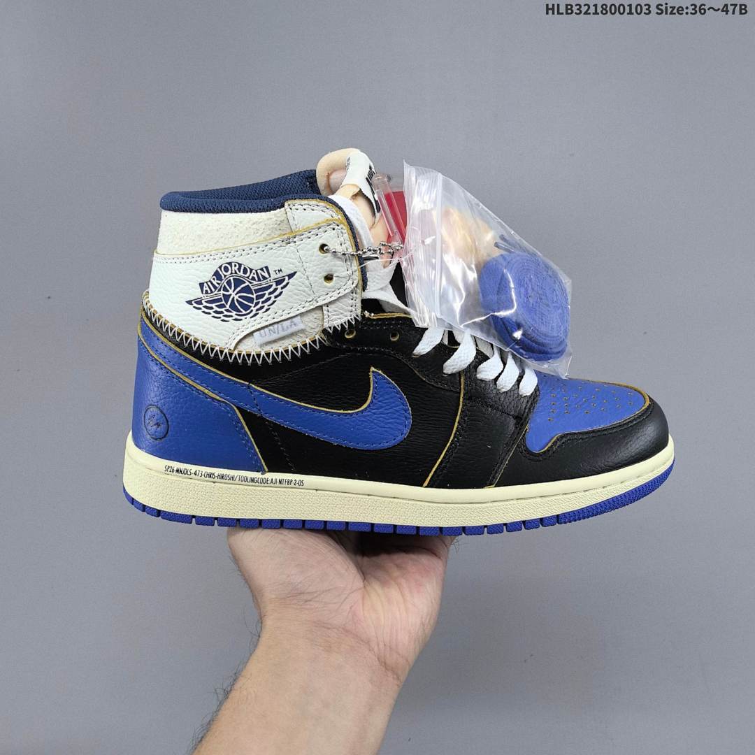 Union x Fragment Design x Air Jordan 1 Retro High OG AJ1 1 aj1 1 - foto 9