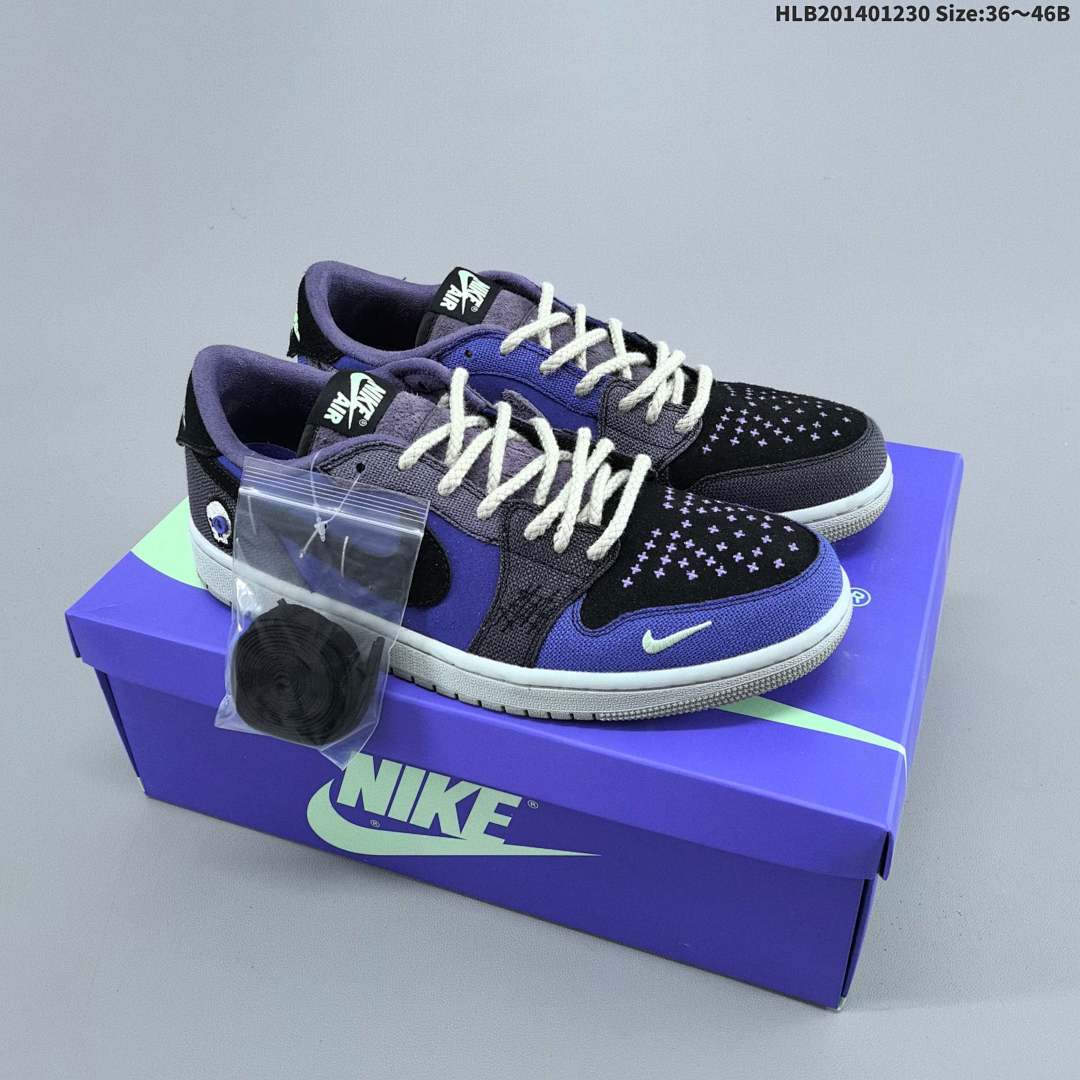 Zion Williamson x Air Jordan 1 Low OG & x27;Regency Purple And Dark Raisin& x27; 2.0 AJ1 1