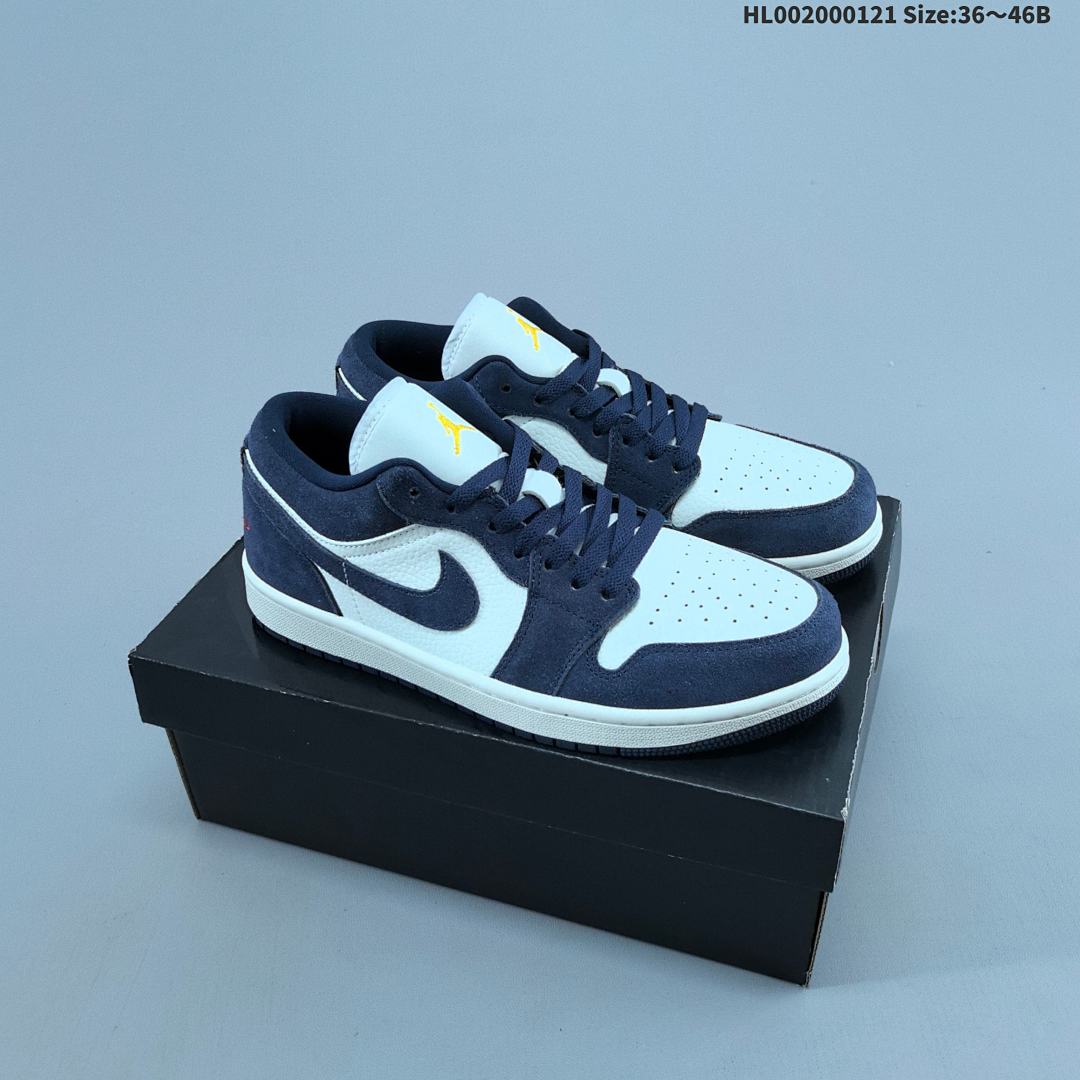 Air Jordan 1 Low "Obsidian Suede" AJ1 1 aj1 1