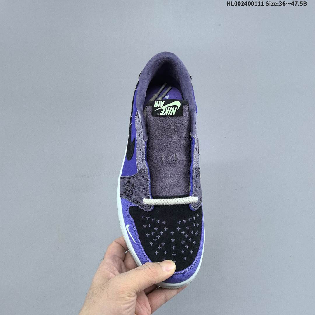 Zion Williamson x Air Jordan 1 Low OG "Regency Purple And Dark Raisin" 2.0 2.0 A - foto 6