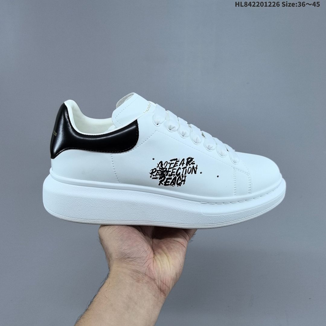 Alexander McQueen · Sole Leather Sneakers ID Size - foto 4