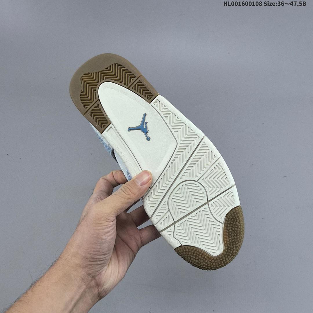 Air Jordan 4 Retro Denim "Worn Blue" AJ4 4 aj4 4 - foto 4