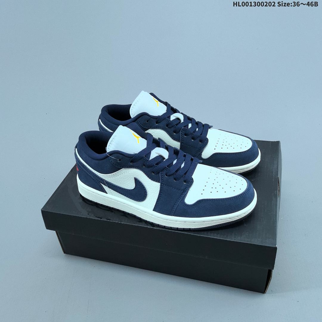 Air Jordan 1 Low "Obsidian Suede" AJ1 1 aj1 1