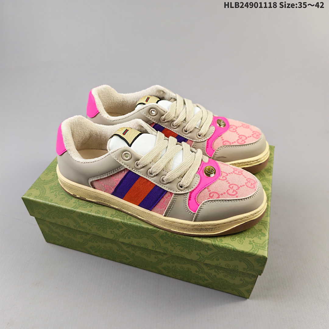 Gucci Distressed Screener sneaker HLB24901118 - foto 3