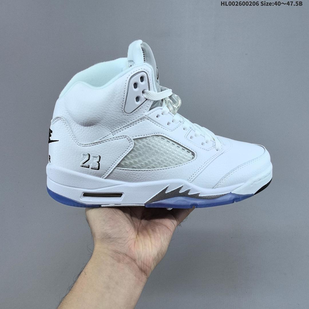 Air Jordan 5 Retro "Metallic White" AJ5 5 aj5 5 - foto 9