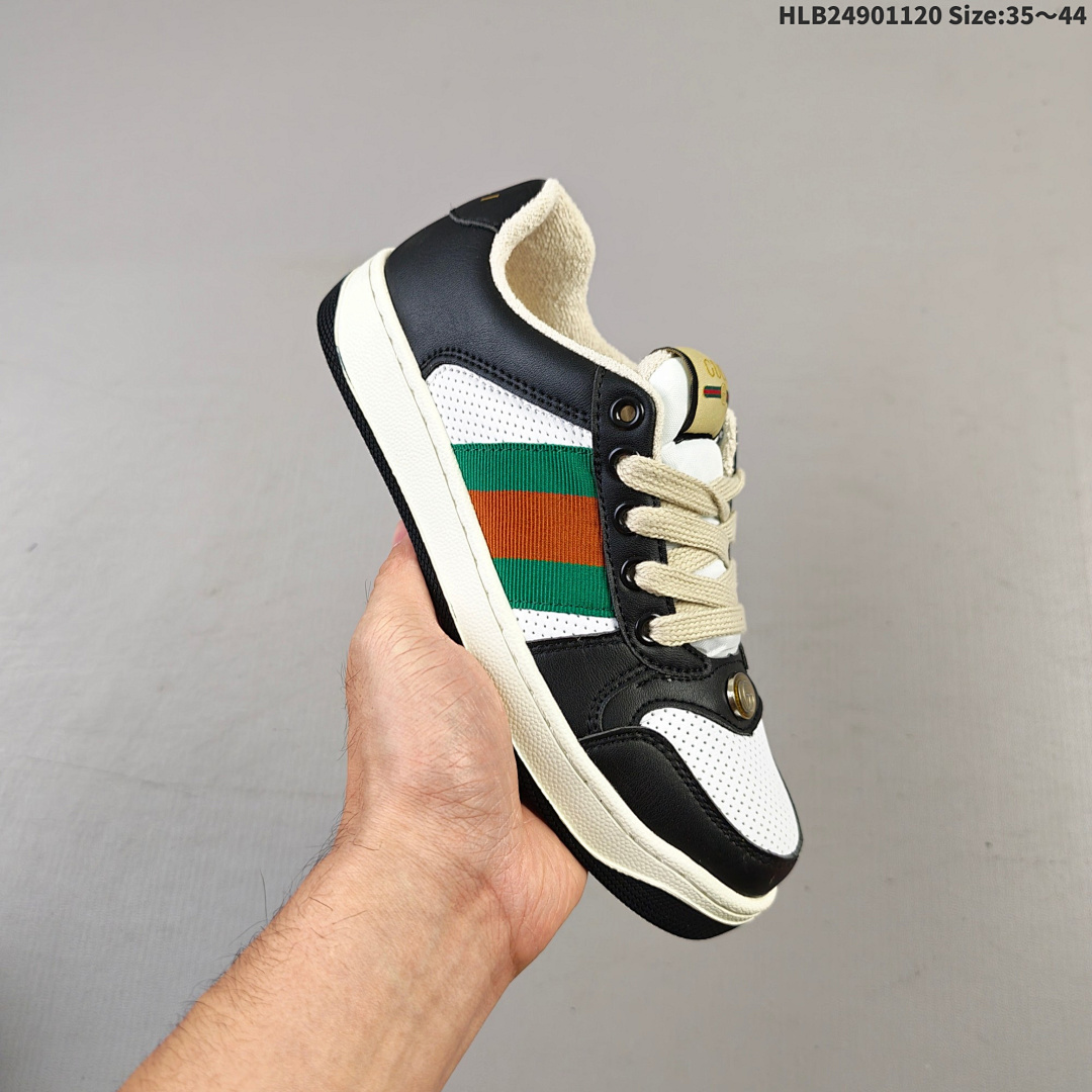 Gucci Gucci Distressed Screener sneaker Gucci HLB24901120 Size:3