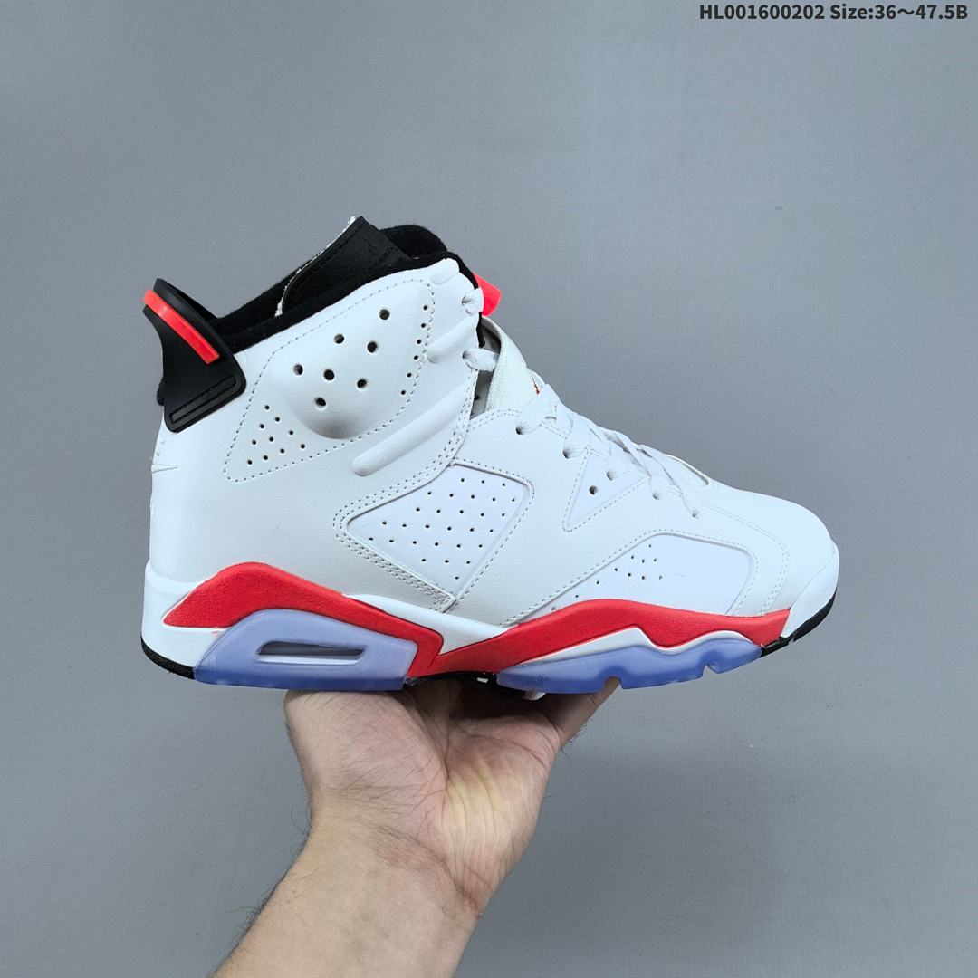 Air Jordan 6 Retro "Infrared White" AJ6 6 aj6 6 - foto 9