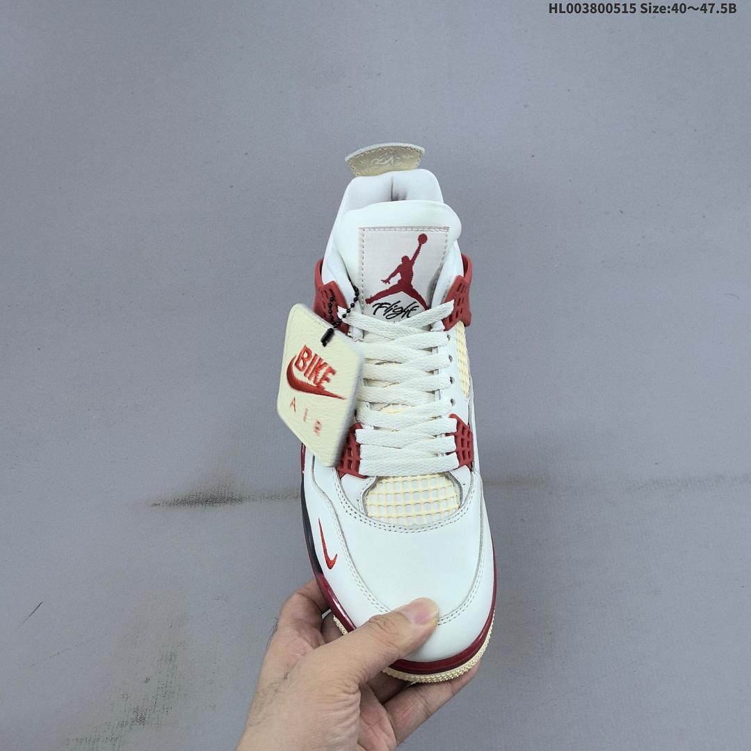 Nigel Sylvester x Air Jordan 4 "Sail Cinnabar" AJ4 4 aj4 4 - foto 5