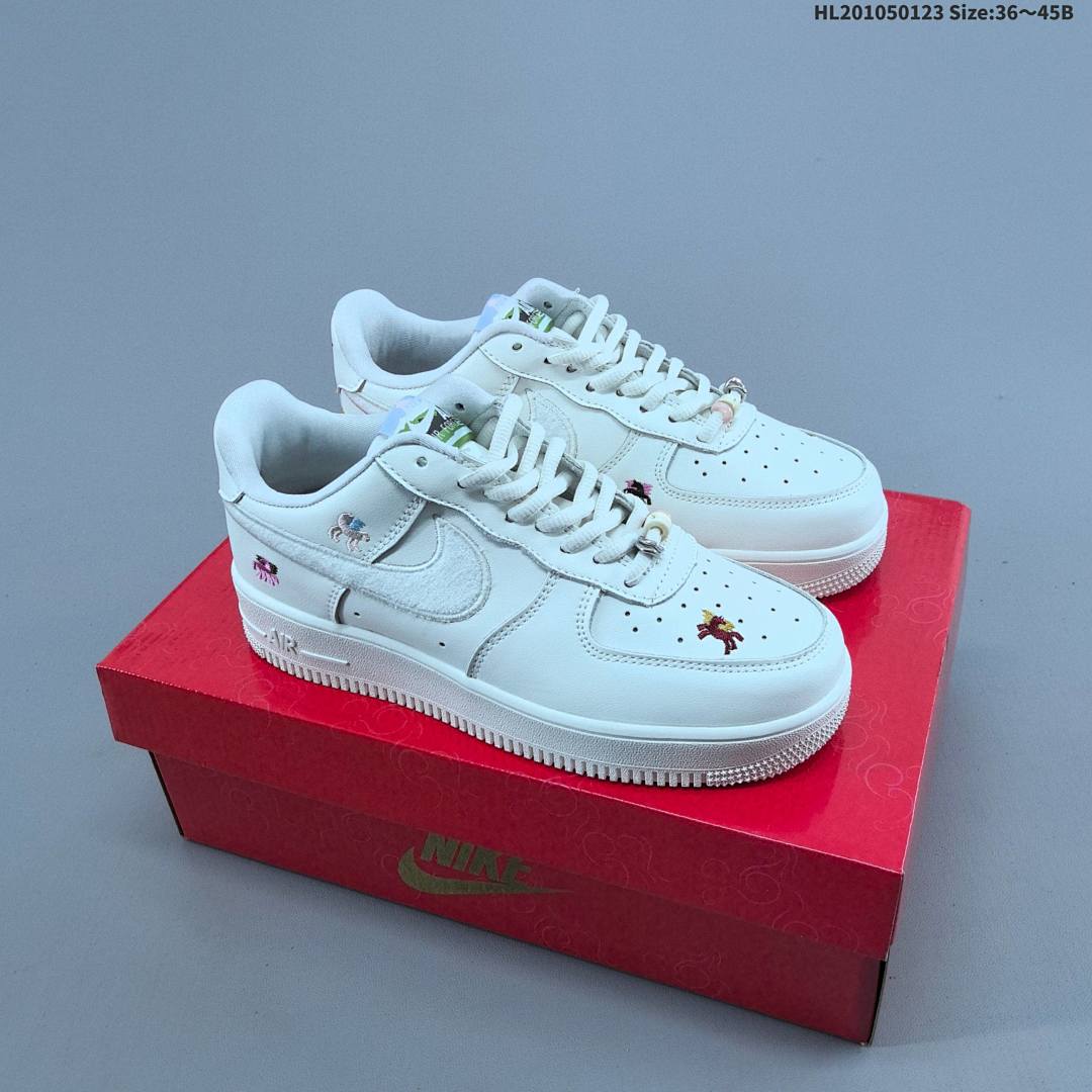 Nike Air Force 1& x27;07 CNY -011 Size 36.5 37.5