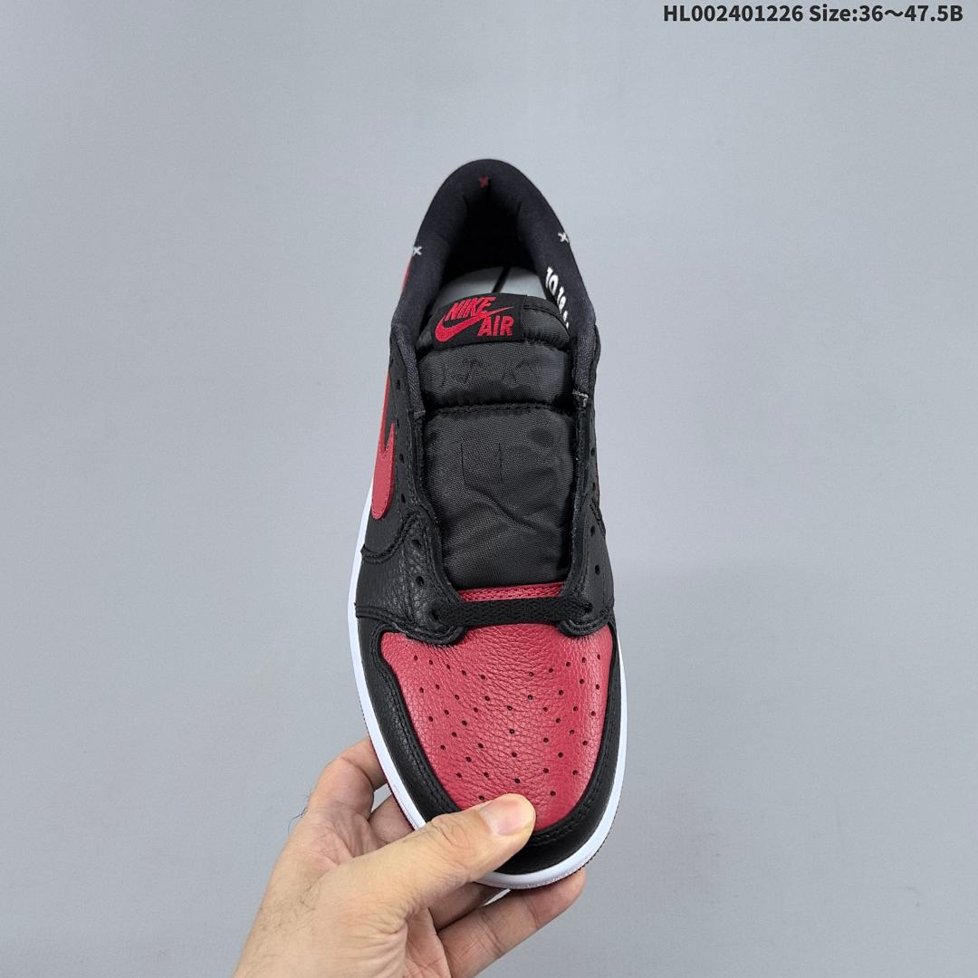 Air Jordan 1 Low OG "Banned" X AJ1 1 aj1 1 Jorda - foto 6