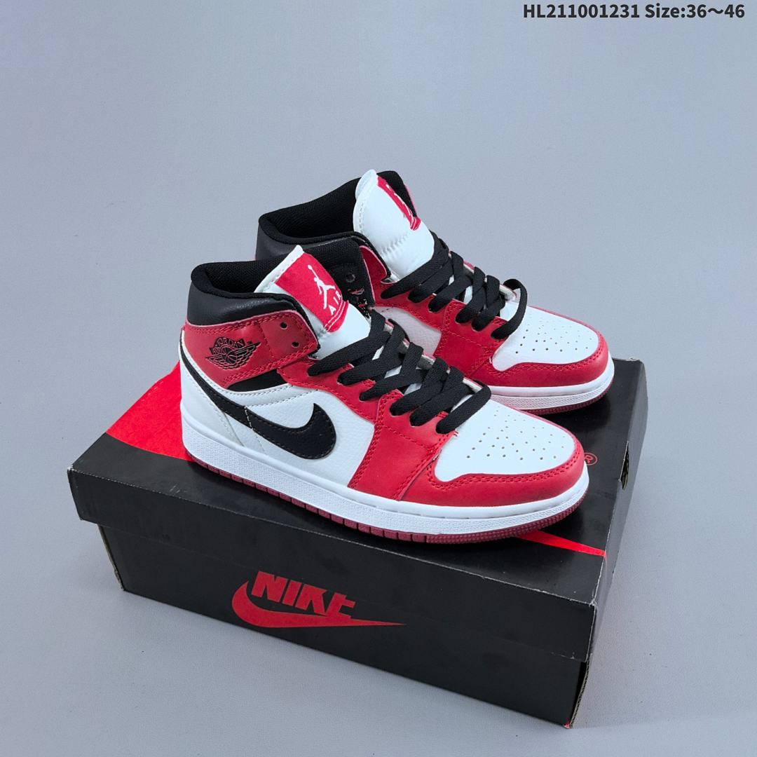Nike Air Jordan 1 Retro Mid AJ1 -445 ID Size 46