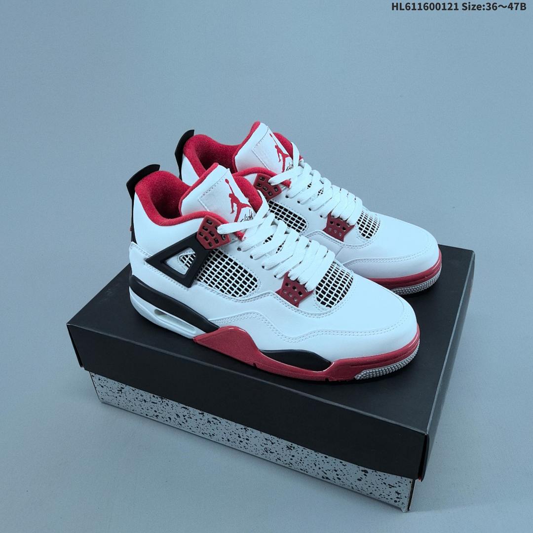 Air Jordan 4 Retro "Fire Red" AJ4 4 aj4 4