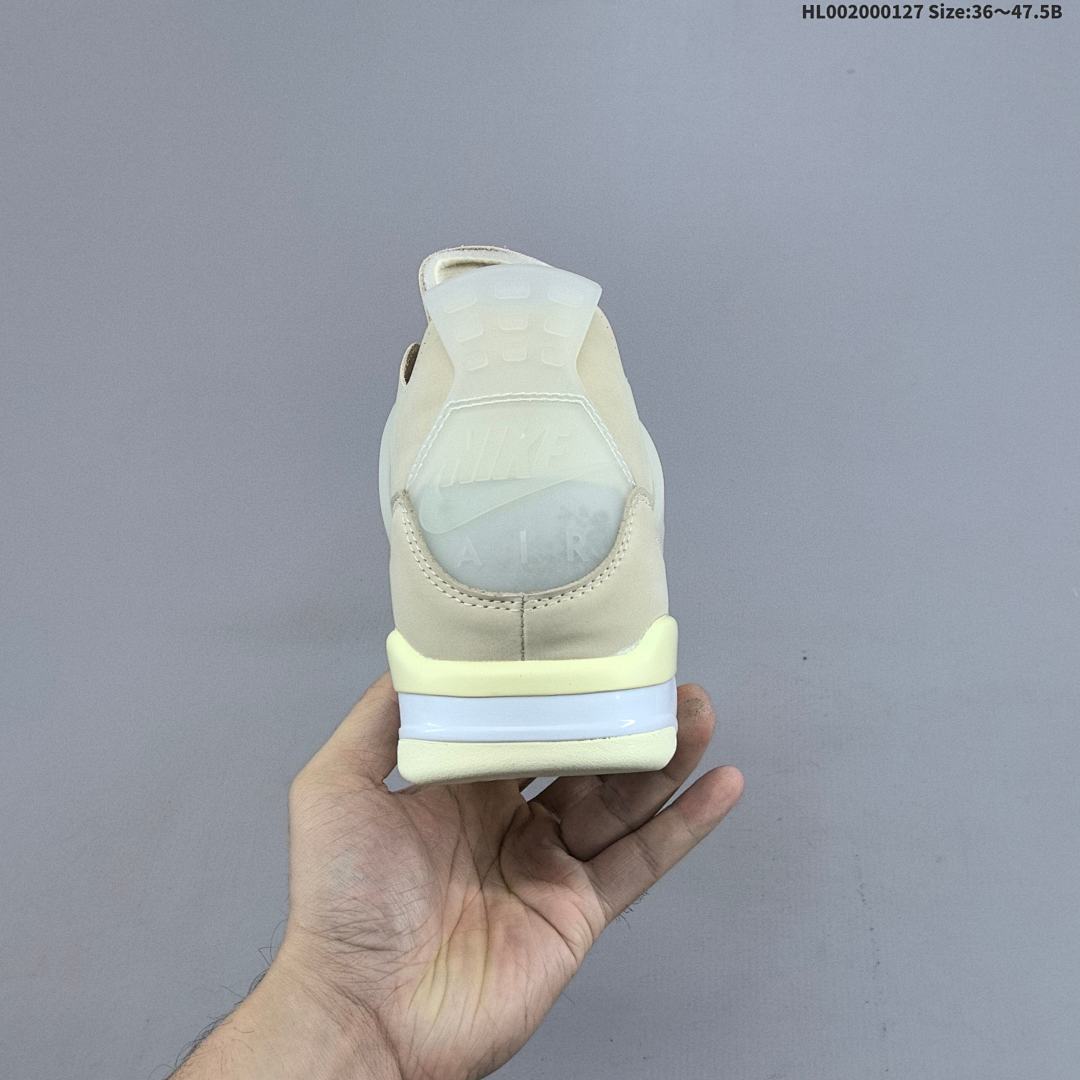 Off-White™ x Air Jordan 4 Retro "Cream Sail OW" AJ4 4 aj4 4 - foto 5