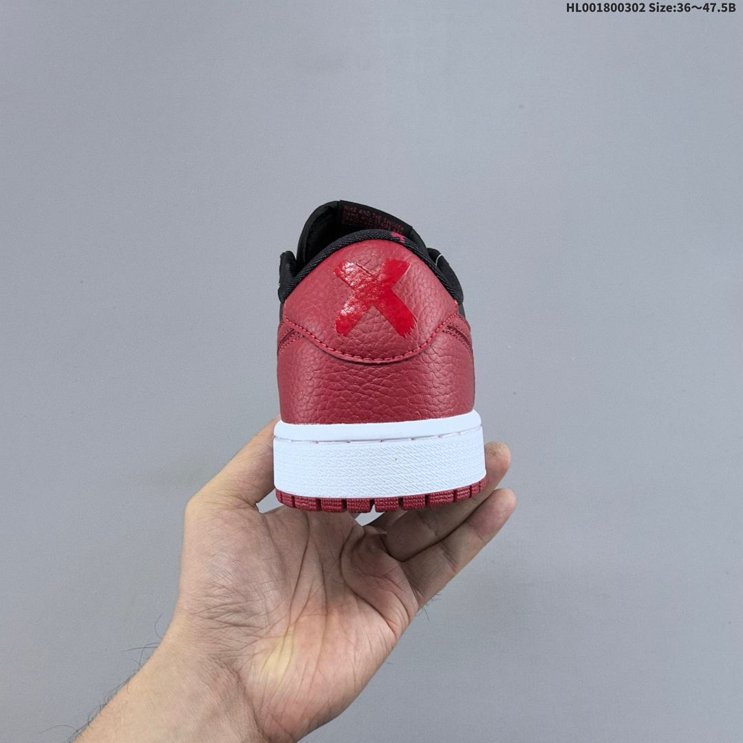 Air Jordan 1 Low OG "Banned" X AJ1 1 aj1 1 Jordya - foto 6