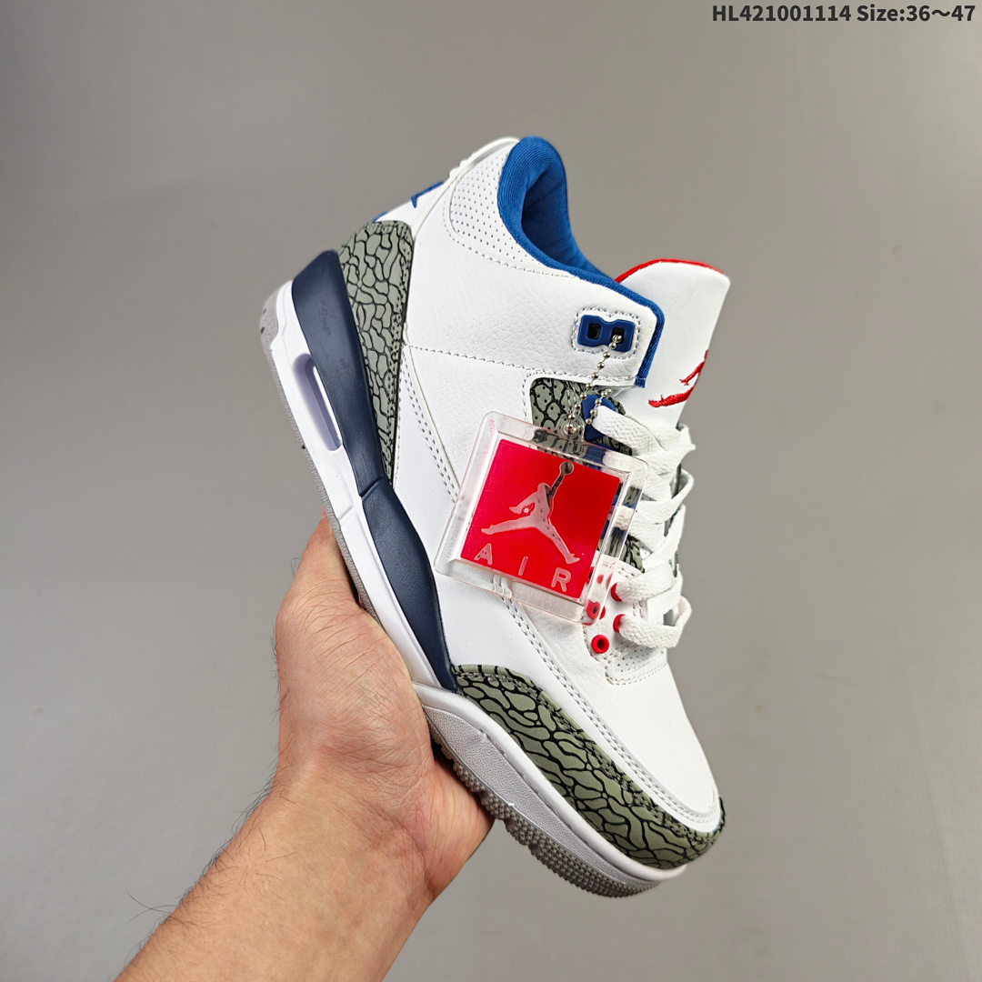 Jordan Air Jordan 3 Retro Silver Anniversary AJ3 3 1987 1988 35 - foto 7