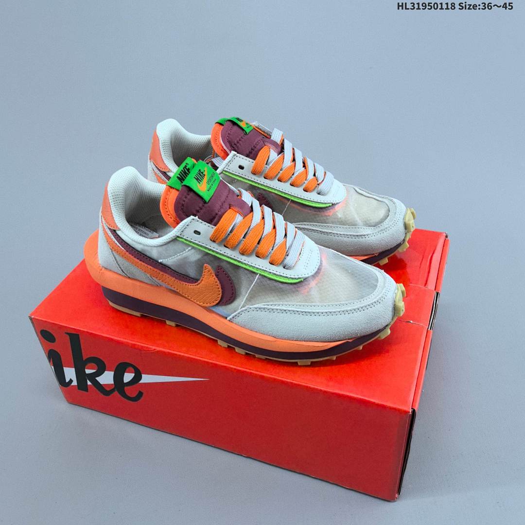 Sacai x Nike Ldwaffle Sacai Nike Waffle Daybreak Swoosh - foto 4