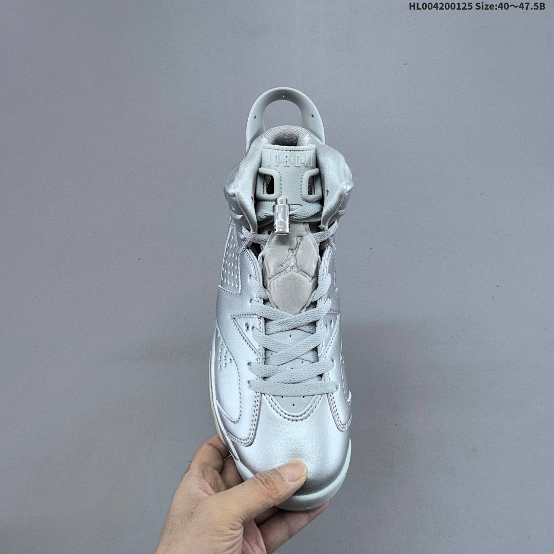 PSG x Air Jordan 6 Retro Paris "Silver Metallic" AJ6 6 aj6 6 - foto 6