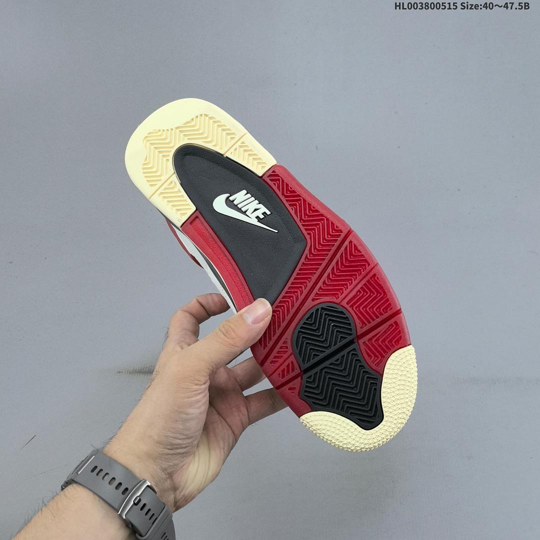Nigel Sylvester x Air Jordan 4 "Sail Cinnabar" AJ4 4 aj4 4 - foto 7