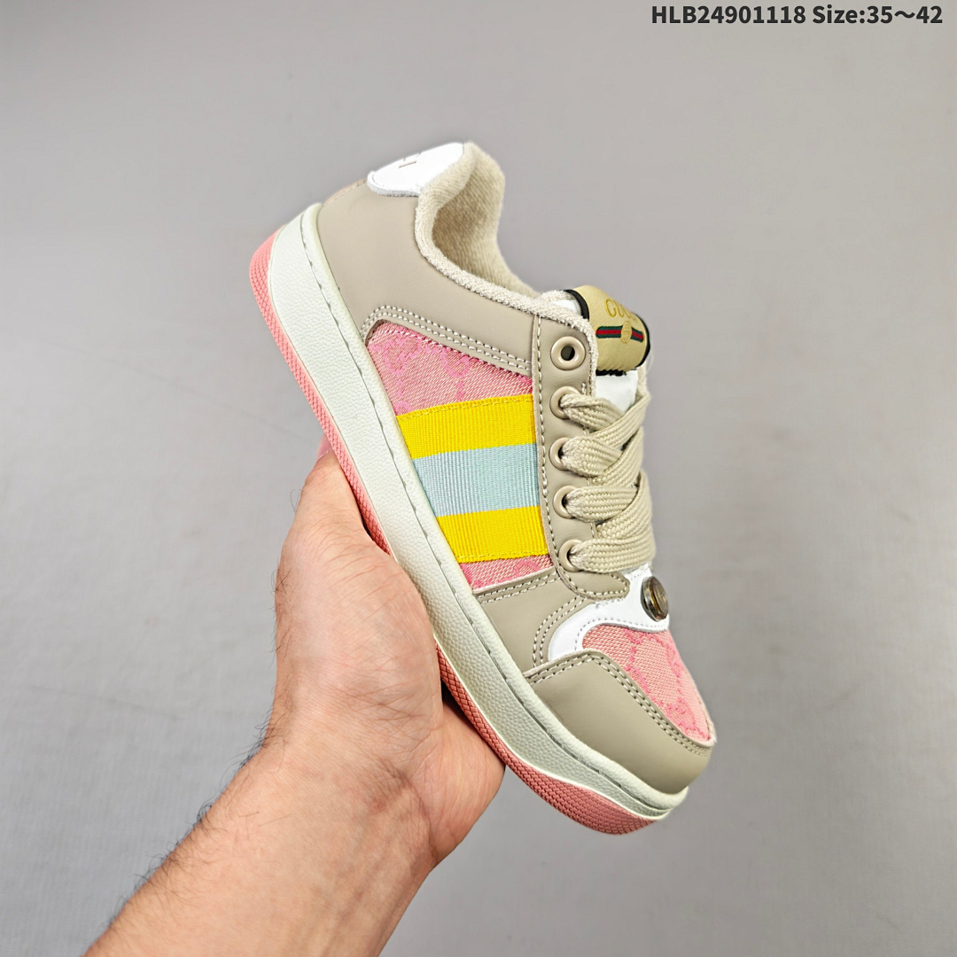 Gucci Distressed Screener sneaker HLB24901118