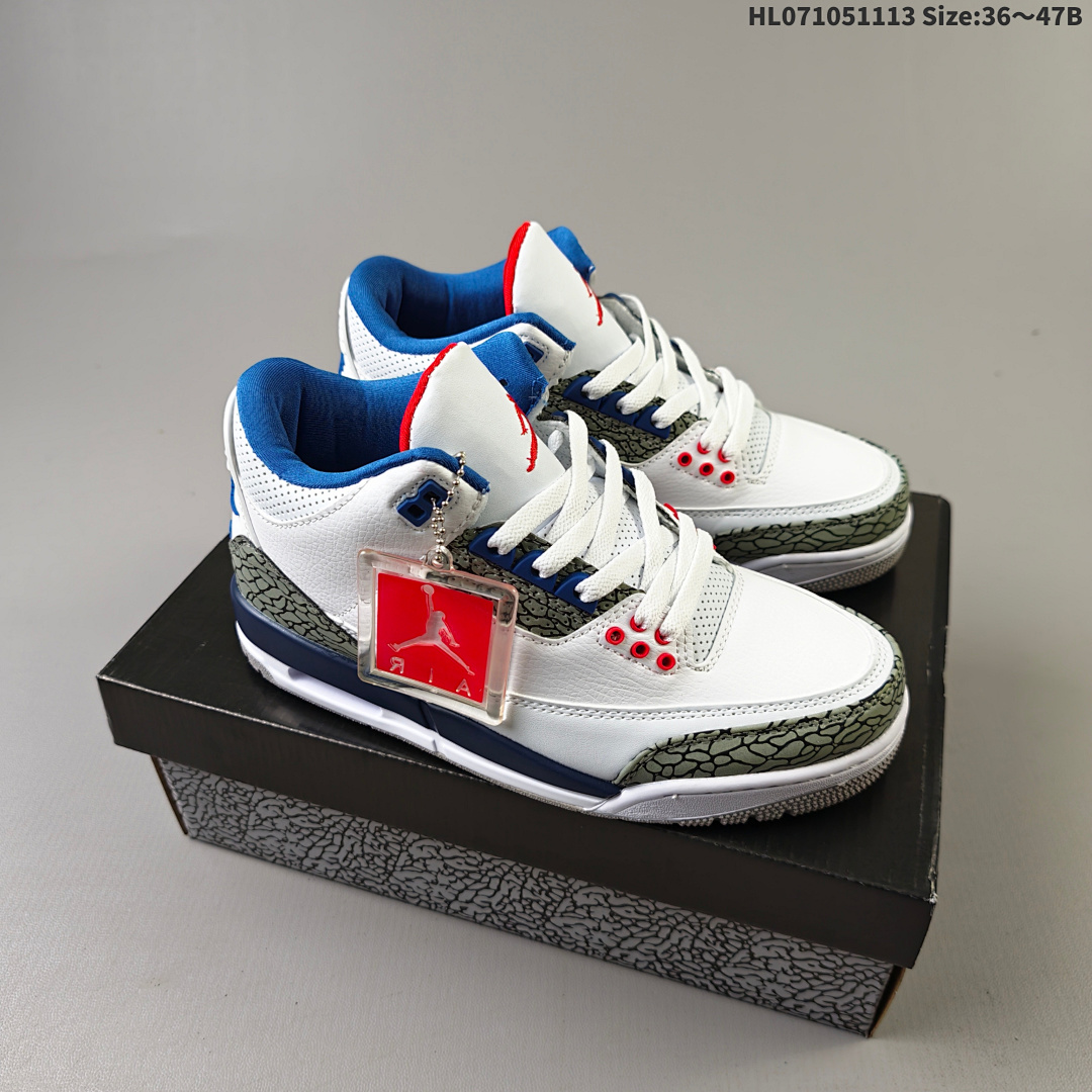 Jordan Air Jordan 3 Retro Silver Anniversary AJ3 3 1987 1988 35 MV - foto 2