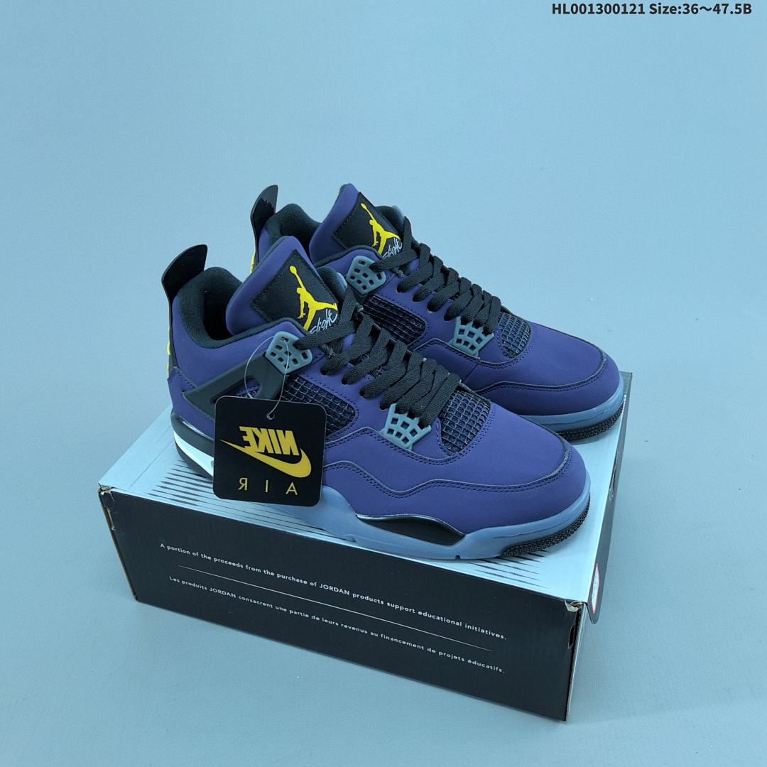 Air Jordan 4 Retro OG "Imperial Purple" AJ4 4 aj4 4
