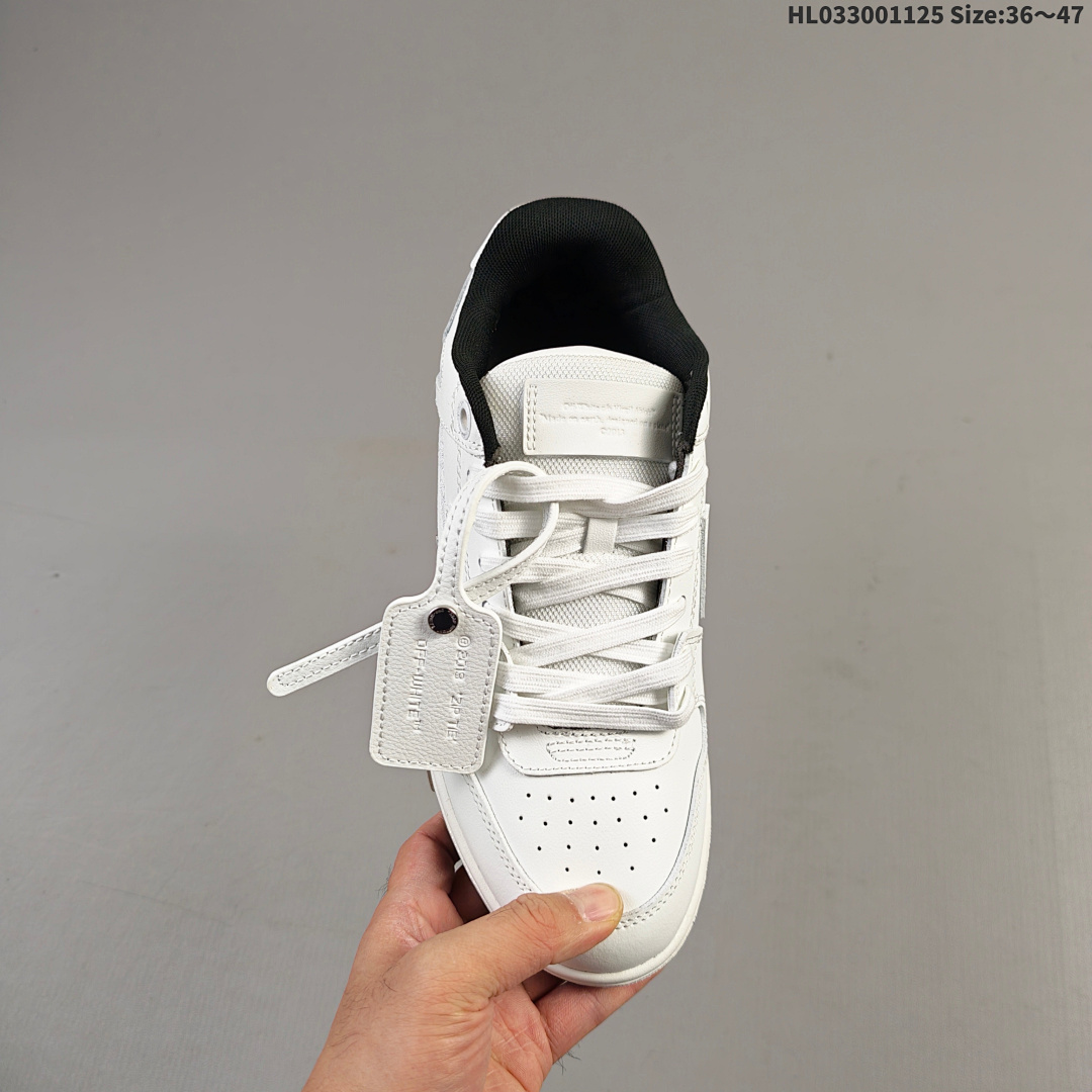 Off-White™ c/o Virgil Abloh Out Of Office Low-top Leather OW OFF-White Sneakers - foto 7