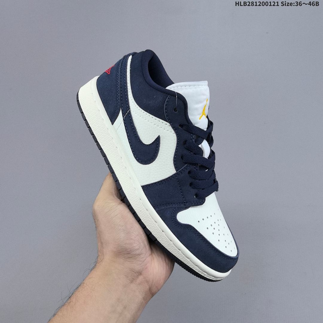 Air Jordan 1 Low "Obsidian Suede" AJ1 1 aj1 1 Jor - foto 8