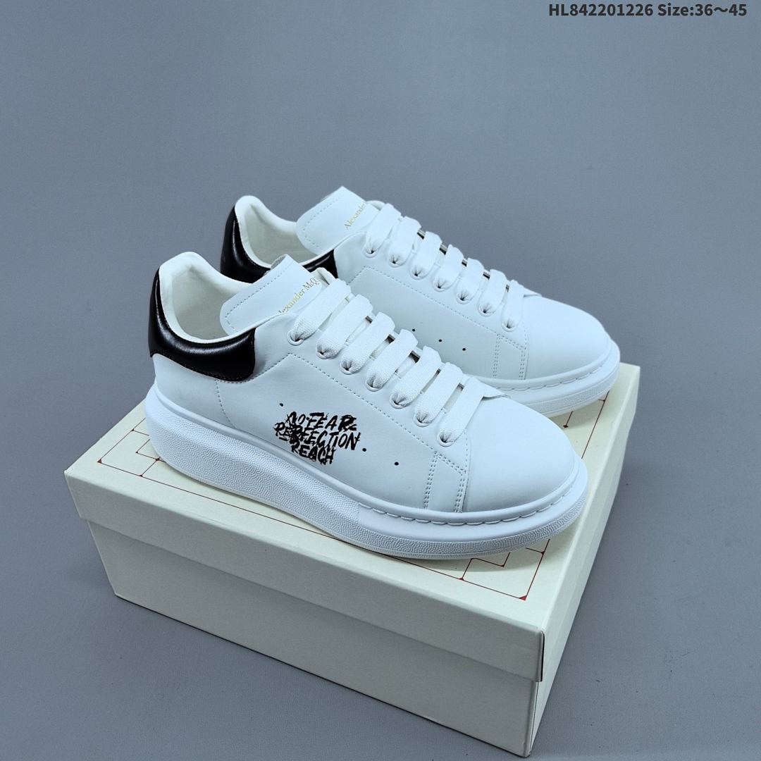 Alexander McQueen · Sole Leather Sneakers ID Size - foto 2