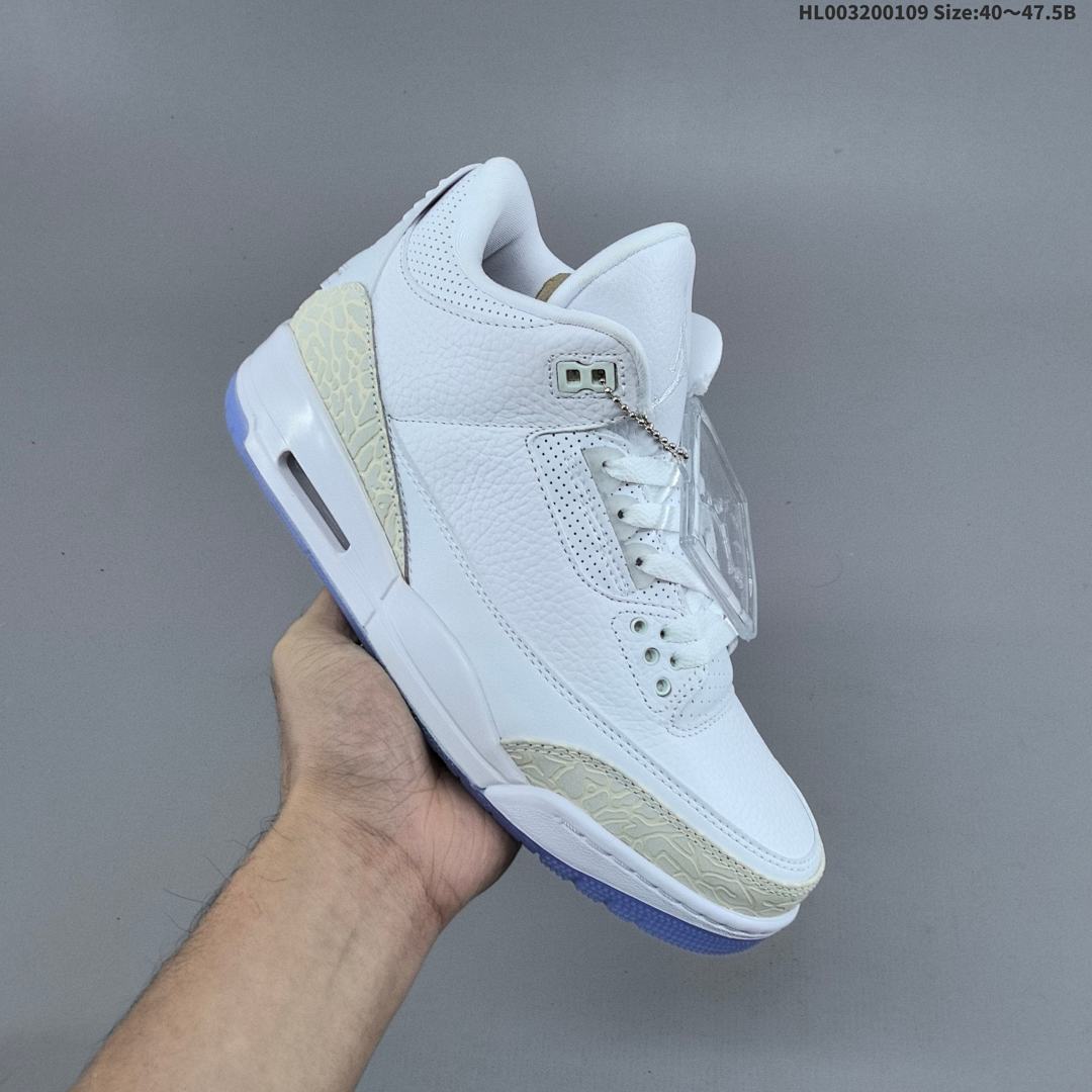 Air Jordan 3 Retro "Pure White" AJ3 3 aj3 3 - foto 8