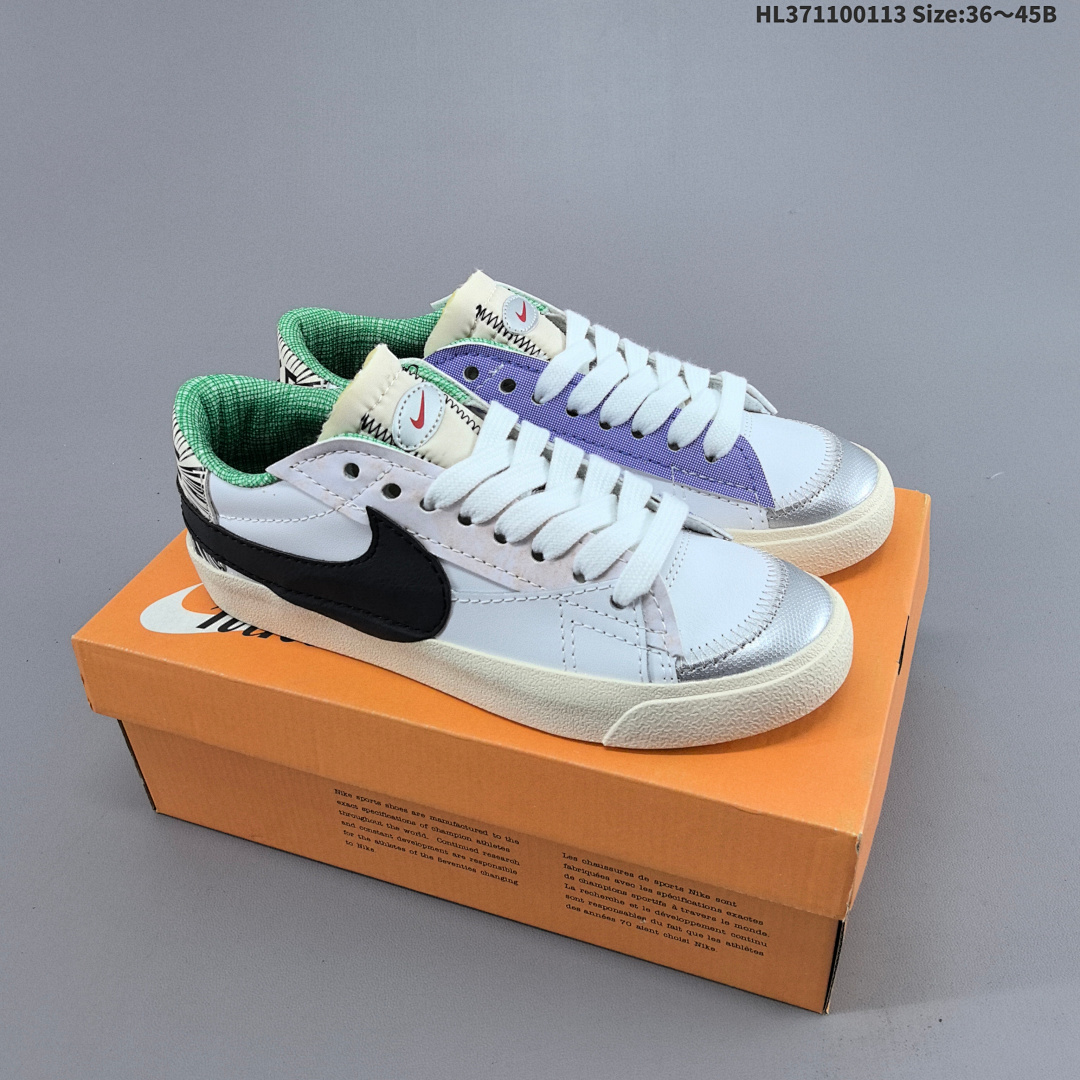NK Blazer Low & x27;77 Jumbo Blazer Swoosh Sw - foto 23