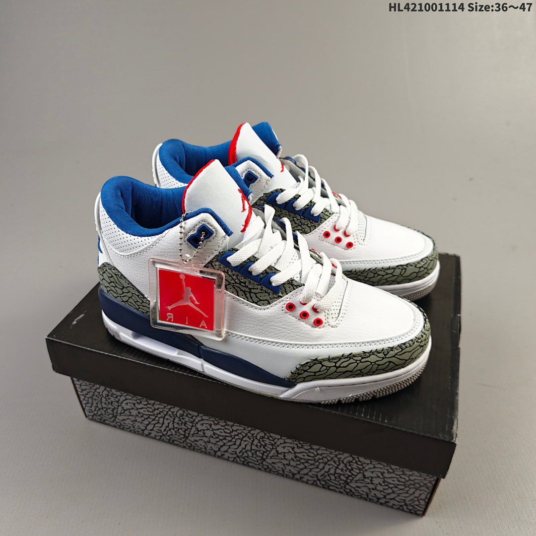 Jordan Air Jordan 3 Retro Silver Anniversary AJ3 3 1987 1988 35 MV - foto 2
