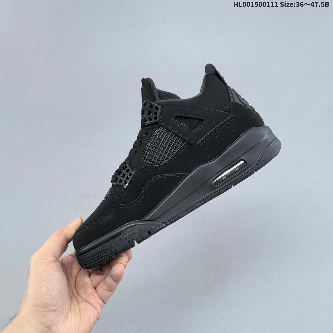 Air Jordan 4 Retro "Black Cat" AJ4 4 aj4 4 - foto 7