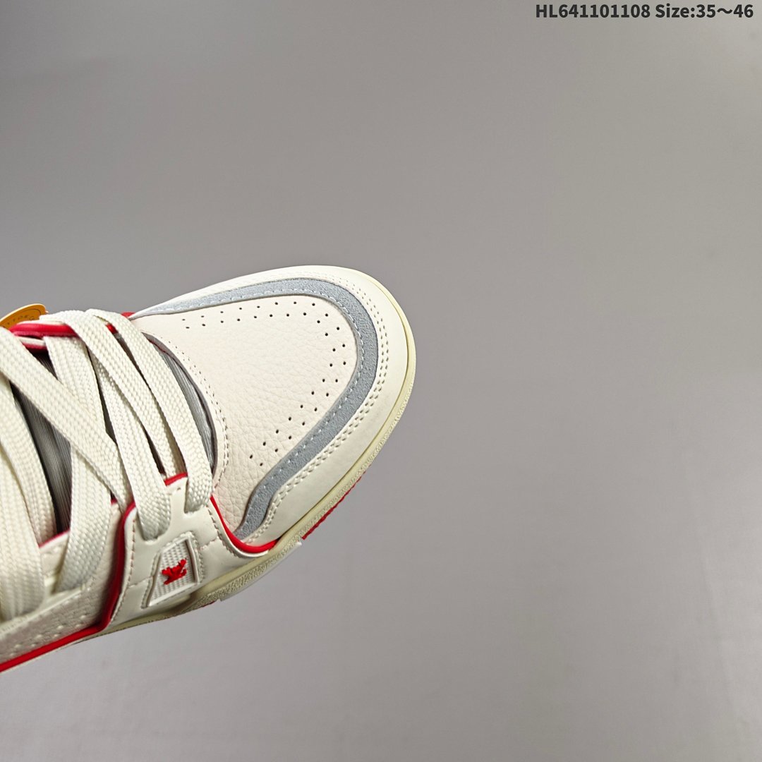 Louis Vuitton Trainer Sneaker Low LV ID Size 46 - foto 4