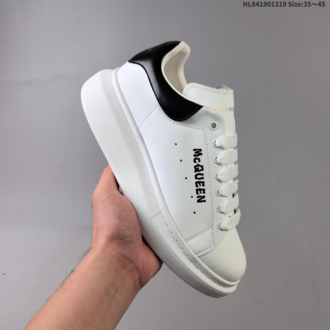 - · Alexander McQueen Oversized Exaggerated-Sole Suede Leather Sneakers - foto 8