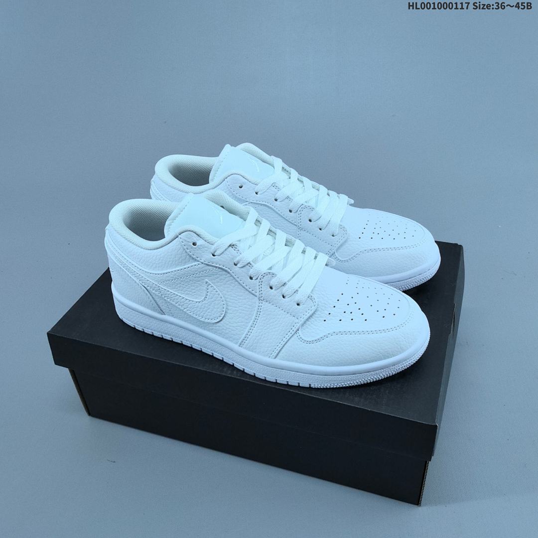 Air Jordan 1 Low "Triple White" AJ1 1 aj1 1