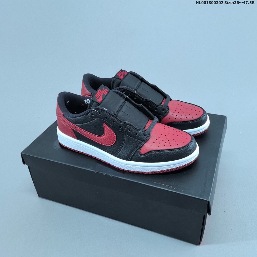Air Jordan 1 Low OG "Banned" X AJ1 1 aj1 1 Jordya