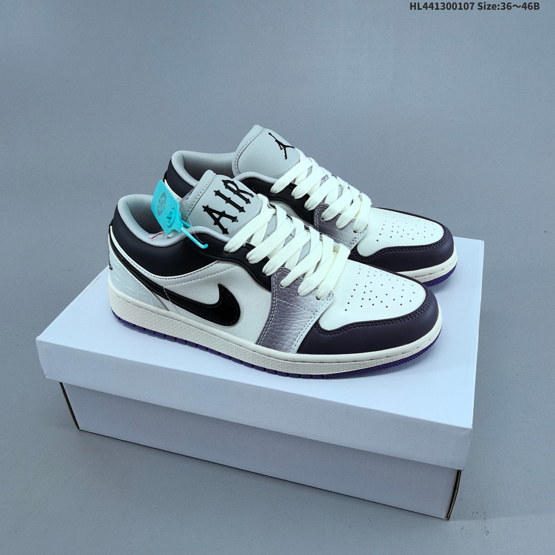 Air Jordan 1 Low & x27;& x27;Purple& x27;& x27; AJ1 1 aj1 1