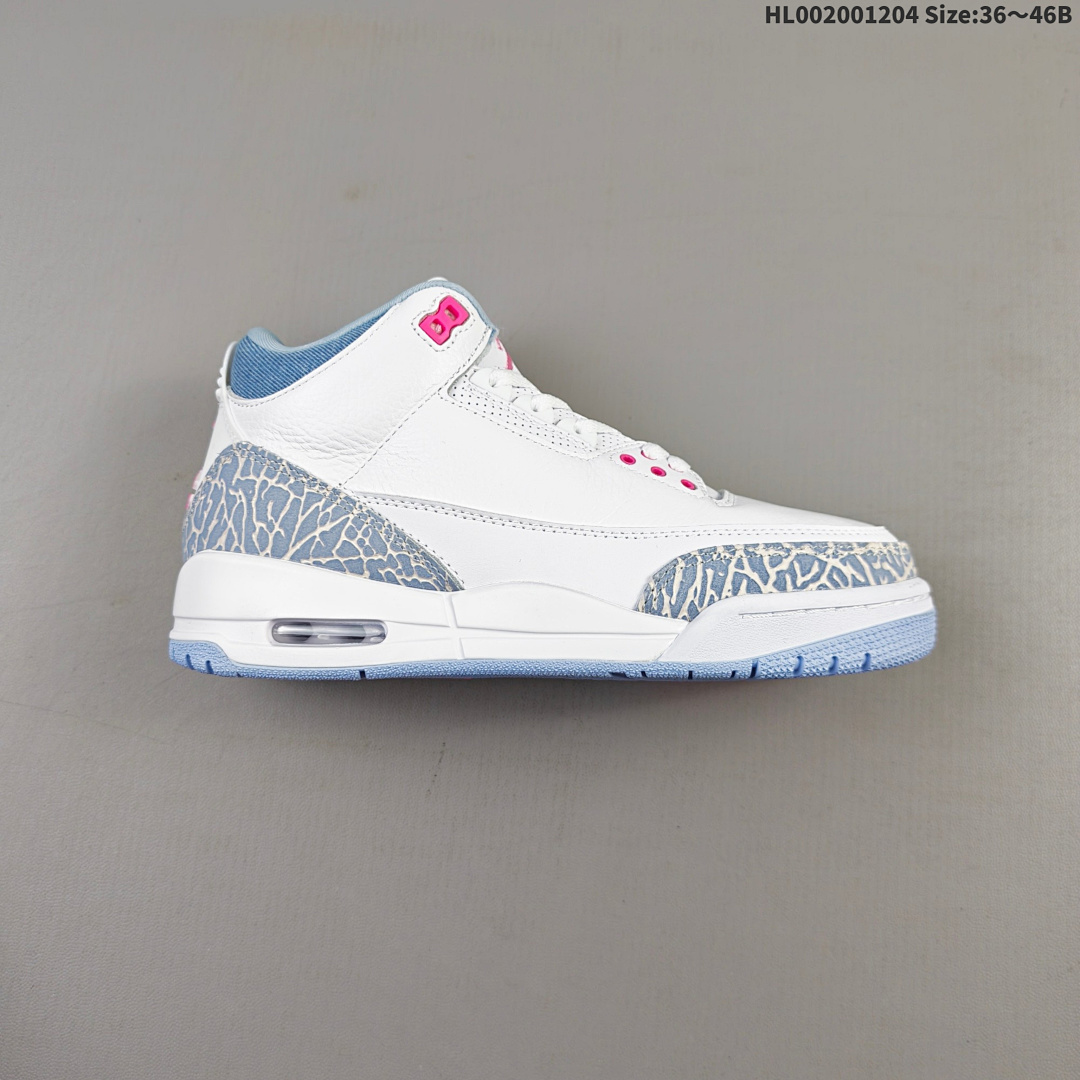 Air Jordan 3 Retro "White And Cobalt Bliss" AJ3 3 aj3 3 - foto 9