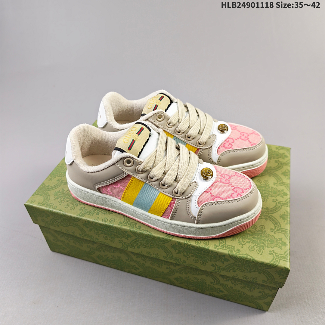 Gucci Distressed Screener sneaker HLB24901118 - foto 2