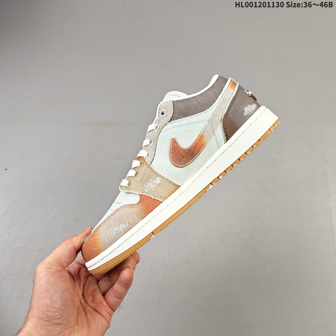 Air Jordan 1 Low SE "Multi-Color Distressed" AJ1 1 aj1 1 Jo - foto 7
