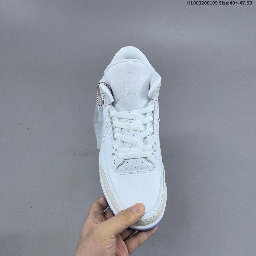 Air Jordan 3 Retro "Pure White" AJ3 3 aj3 3 - foto 5