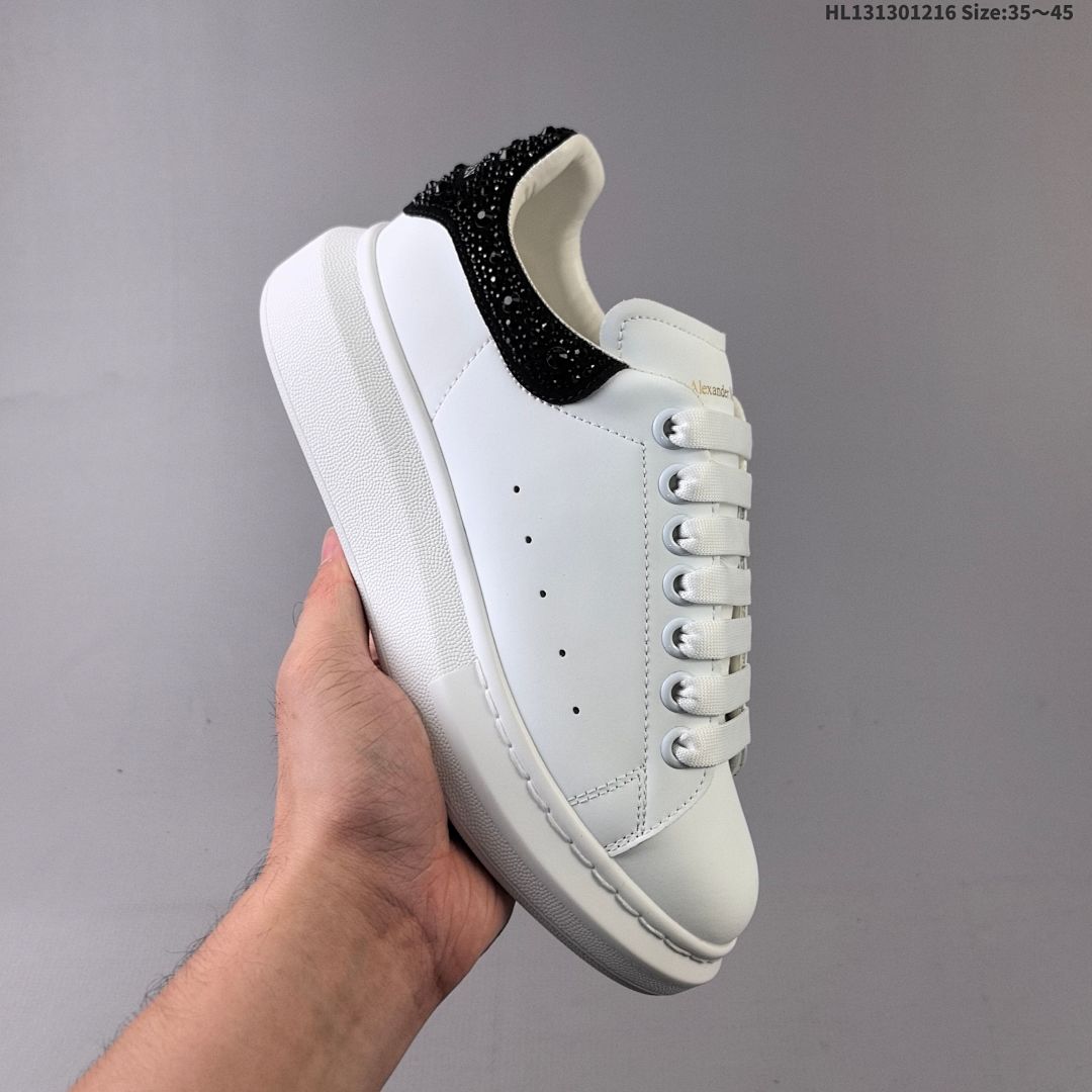 - · Alexander McQueen Oversized Exaggerated-Sole Suede Leather Sneakers - foto 6