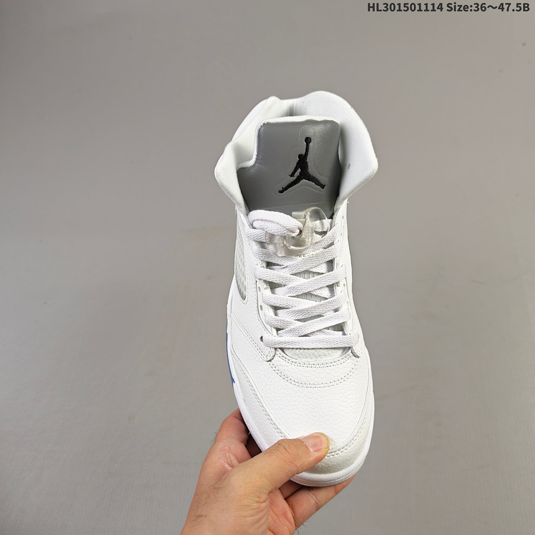 Air Jordan 5 Retro "Metallic White" AJ5 5 aj5 5 - foto 7