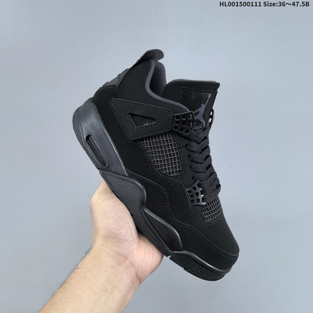 Air Jordan 4 Retro "Black Cat" AJ4 4 aj4 4 - foto 8