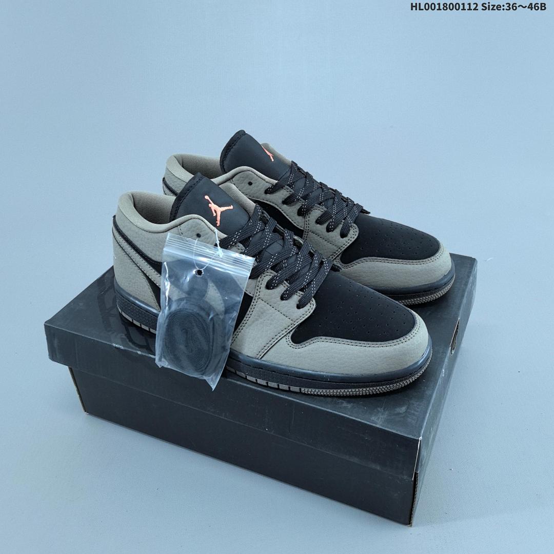 Air Jordan 1 Low "Olive Grey" AJ1 1 aj1 1 Jordan Brand