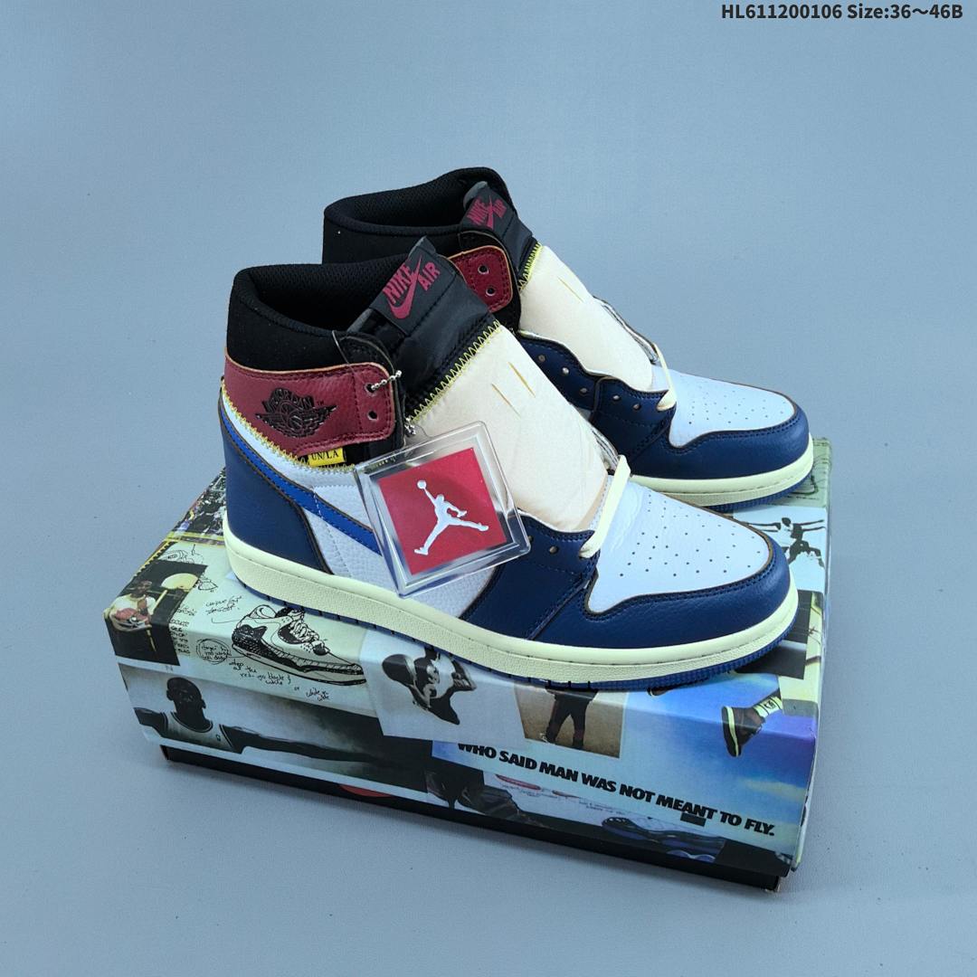Union x Air Jordan 1 Retro High PK NRG✔ UNION LA Jordan Brand UNION LA x Ai