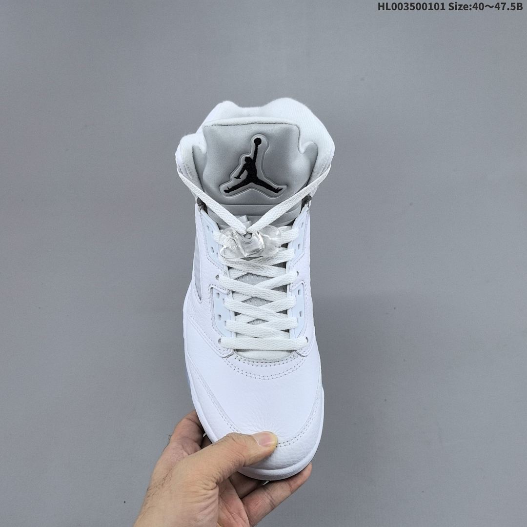 Air Jordan 5 Retro "Metallic White" AJ5 5 aj5 5 - foto 6